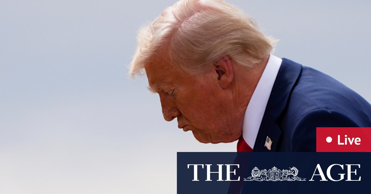 Australia news LIVE: Australian recognition of Palestine comes into effect; Trump arrives in Arizona for Kirk memorial