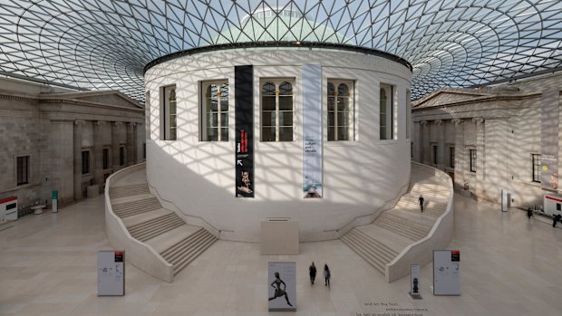 The museum’s Great Court.