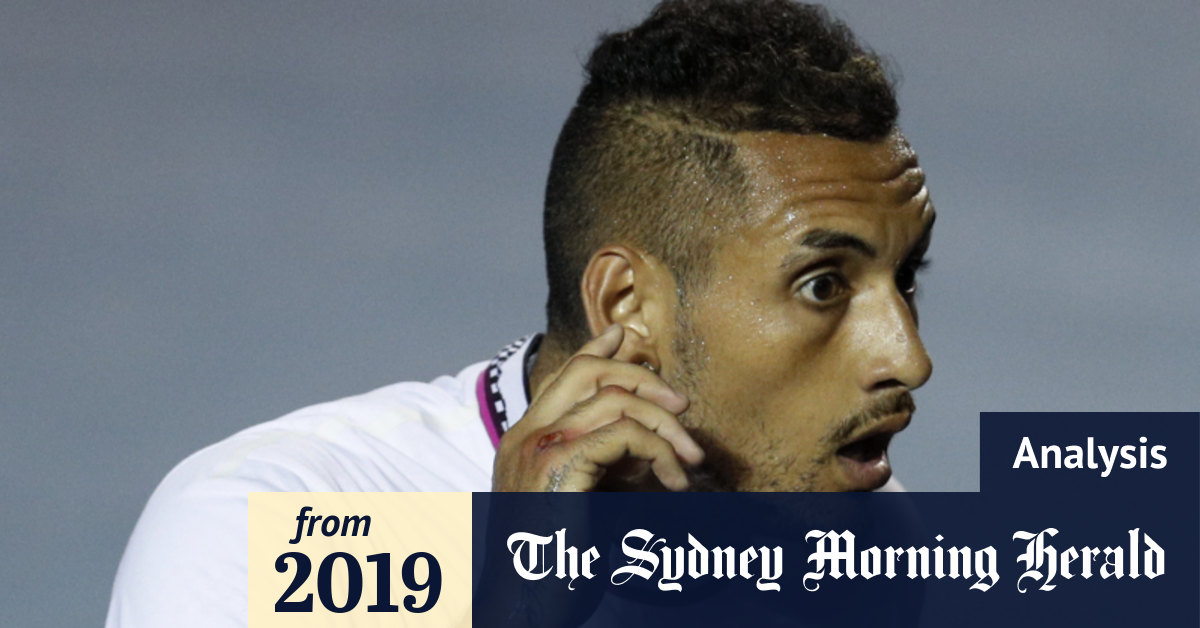 When It Comes To Shaking Up Tennis Kyrgios Is Peerless