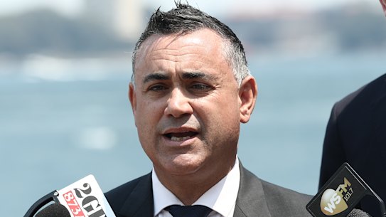 Deputy Premier John Barilaro has broken rank to back calls to cancel the Sydney NYE fireworks display. 