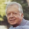 Former US President Jimmy Carter in 1993. 