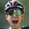 Pogacar shows first weakness as Van Aert claims iconic Tour de France stage win