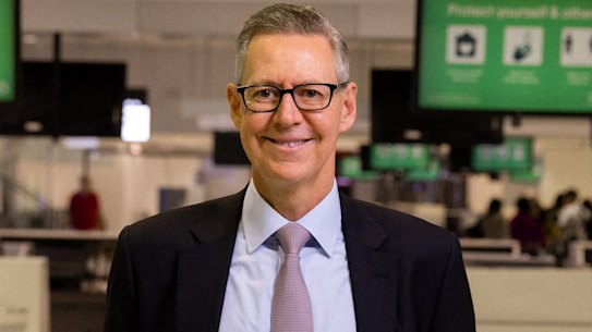 Sydney Airport CEO Geoff Culbert. 