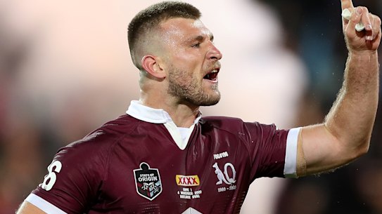 Arrow points ... Jai Arrow was a key player for the Maroons. What score would you have given him?