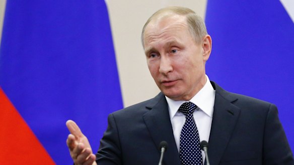 Russian President Vladimir Putin.