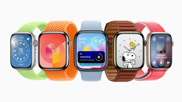 WatchOS 10 brings a new visual style and navigation system to Apple Watch.