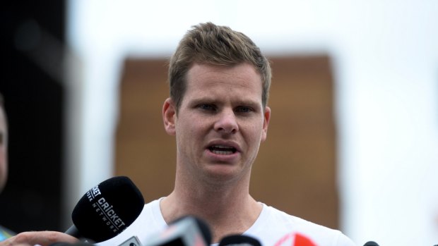 Time's up: Steve Smith is able to return to playing cricket after he was banned for his role in the ball tampering scandal.