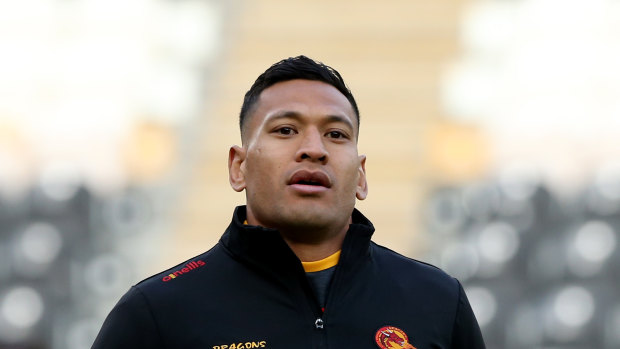 Israel Folau's unfair dismissal action may have contributed Rugby Australia's backlog of paperwork.