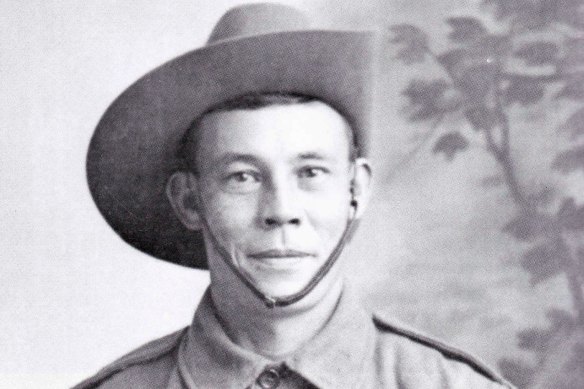 Chinese-Australian Billy Sing fought at Gallipoli.
