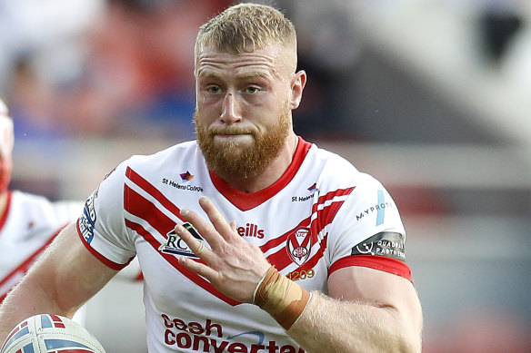 St Helens' big bopper Luke Thompson will bolster Canterbury's pack for the rest of the season.