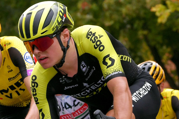 Rob Stannard during his time at Australian team Mitchelton-Scott in 2019.