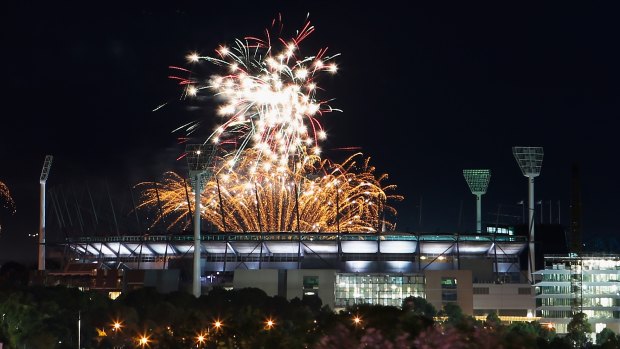 MCG fireworks on hold over fears for 3500m² of flammable cladding