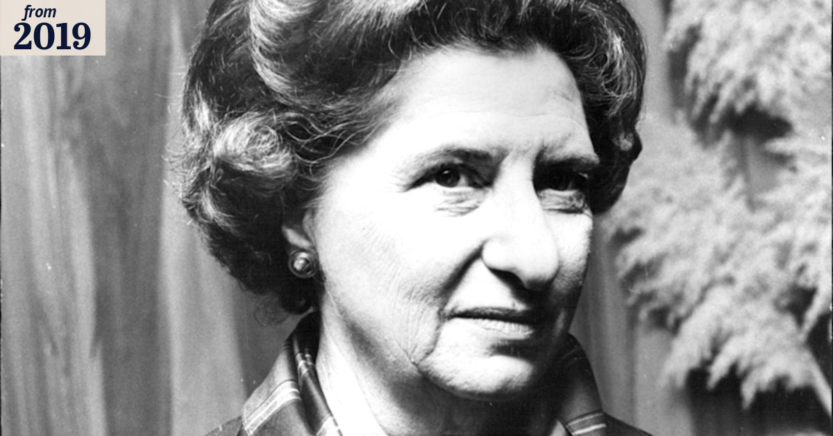 From the Archives: 'Dedication' puts a woman in the embassy
