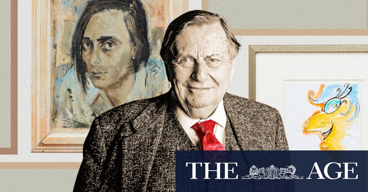 Fancy some art, possums? Buy a piece from Barry Humphries’ Sydney home for ...