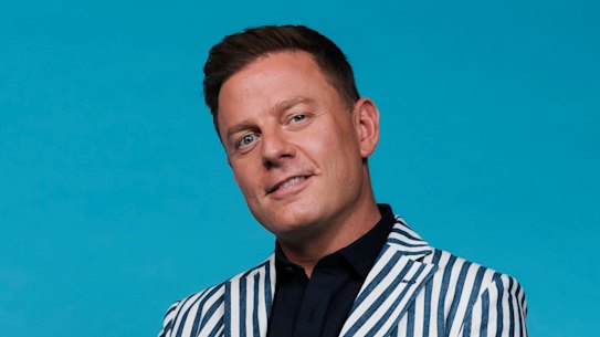 Back on top: 2GB’s Ben Fordham celebrates a return to number one in Sydney’s fourth radio ratings survey.
