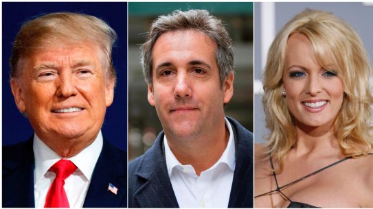 The investigation centred around payments made by Donald Trump's lawyer, Michael Cohen, to adult film actress Stormy Daniels.
