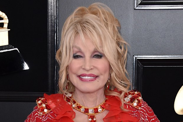 Dolly Parton, Grammy Awards, Staples Center, February 10, 2019, Los Angeles