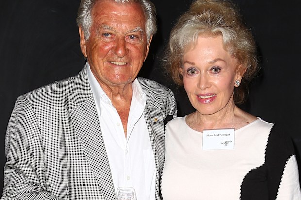 Bob Hawke and Blanche d'Alpuget pictured in Sydney in 2013.