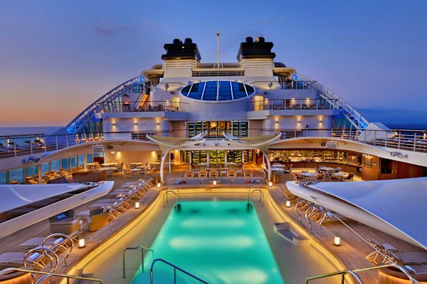 Seabourn Encore pool deck