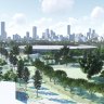 Concept render of the proposed Brisbane 2032 Olympic stadium at Victoria Park. Supplied by Arcadis on 03/12/2024.