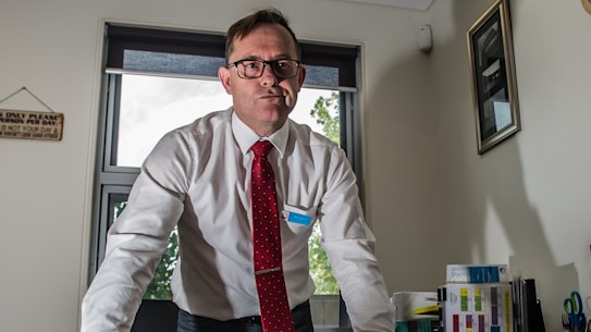 Brad Gaynor, Principal of Holy Spirit Primary and head of Catholic Principals Association 