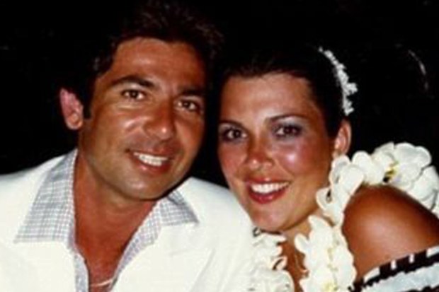 Kris Jenner, Robert Kardashian, throwback photo