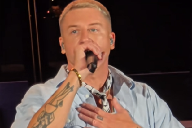 Macklemore stood by his previous calls to ‘Free Palestine’ at a show last week.