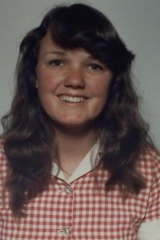 A photograph of Karen Webb from her days as a student at Boorowa Central School.