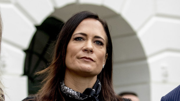 Stephanie Grisham resigned her position as Melania Trump's chief-of-staff