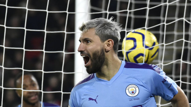 Manchester City's Sergio Aguero is among the players who have admitted to fears over restarting play.