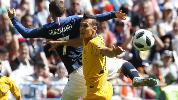 "It was nice to do it against some of the biggest players in the world": Trent Sainsbury.