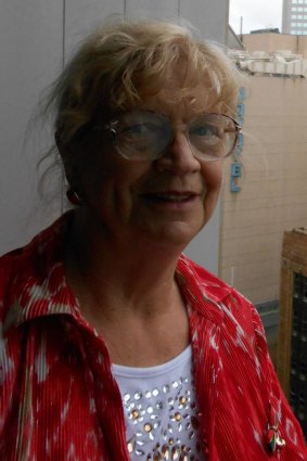 Mary Van de Graaff says she and her husband are forced to keep their blinds shut all day because of the searing heat that comes through their window.
