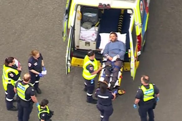 Teacher Kim Ramchen was arrested after allegedly stabbing a Melbourne high school principal.