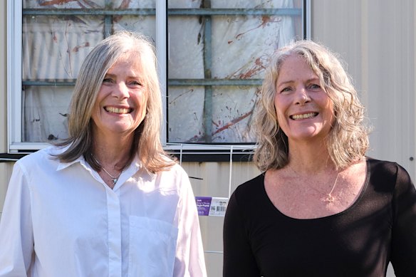 Twin sisters Megan (left) and Jillian tested positive for a gene mutation that causes Alzheimer’s. 