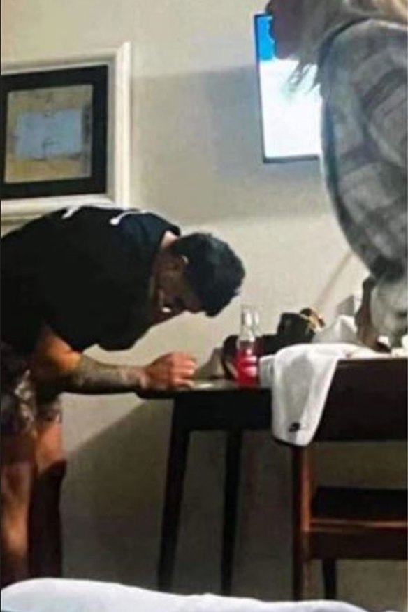 Latrell Mitchell in the photo.