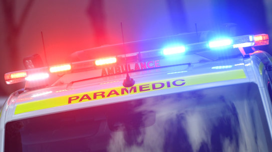 Paramedics were called to the crash in Revesby but said the driver died at the scene.