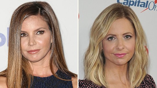 Charisma Carpenter, left, and co-star Sarah Michelle Gellar have spoken out against Buffy creator Joss Whedon. 