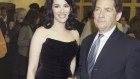 Nigel Lawson and his celebrity chef daughter Nigella Lawson in 2004.