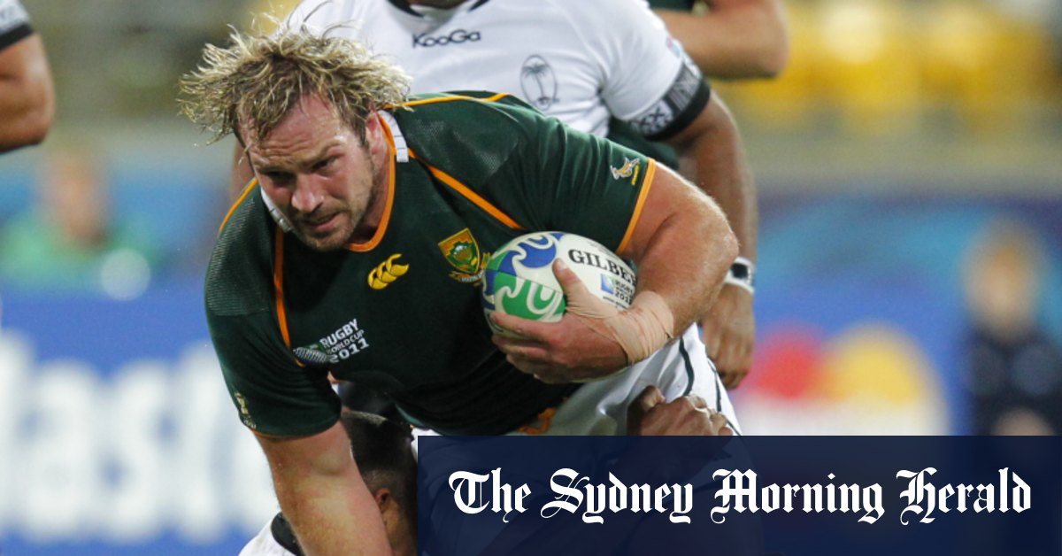 Syn byłego rekwizytu Springboksa utonął