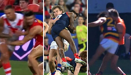 Head-high bumps dominated discussion out of round one of the 2023 AFL season.
