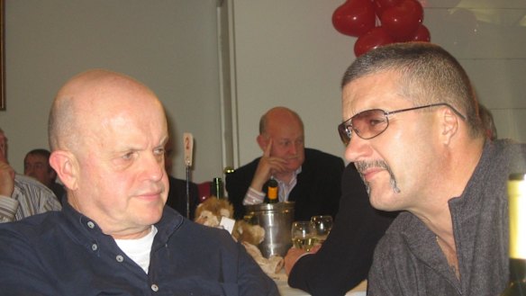 "You do the maths": John Silvester with the late Mark 'Chopper' Read.