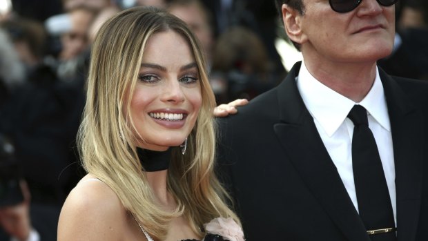 Margot Robbie at the premiere of Once Upon a Time in Hollywood in Cannes, southern France.