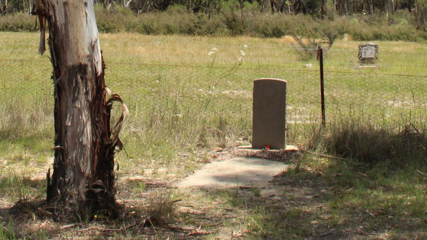 The lonely grave of World War I veteran Fred Weir in a corner of Tallong cemetery. His suicide has been followed by that of countless Australian servicemen and women who have returned from war since, the details of their deaths often obscured to spare their families the “shame”. 