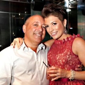 Tony Ottobre with “the real Jenni”, his late daughter.