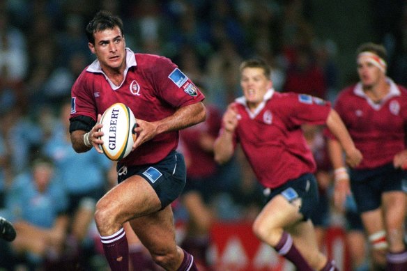 Queensland Reds champion David Wilson was inducted into the Queensland Rugby Union Hall of Fame.