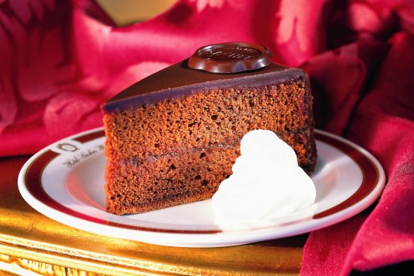 A slice of Hotel Sacher’s famous Sacher-Torte will set you back $14.