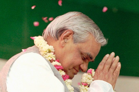 Atal Bihari Vajpayee was the party’s first prime minister.