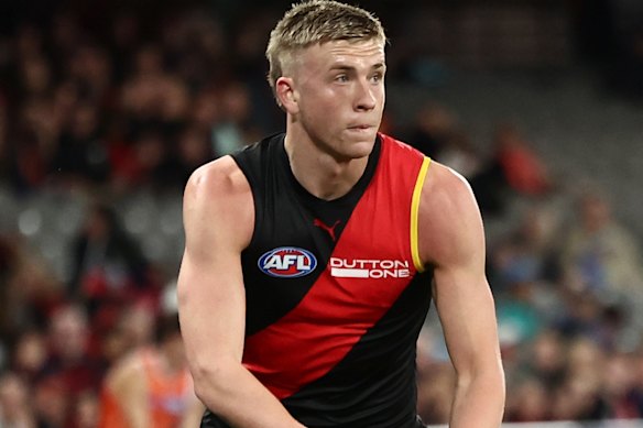 Essendon have high hopes for Nate Caddy 