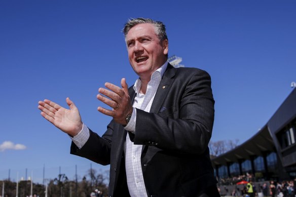 Eddie McGuire will no longer call footy.