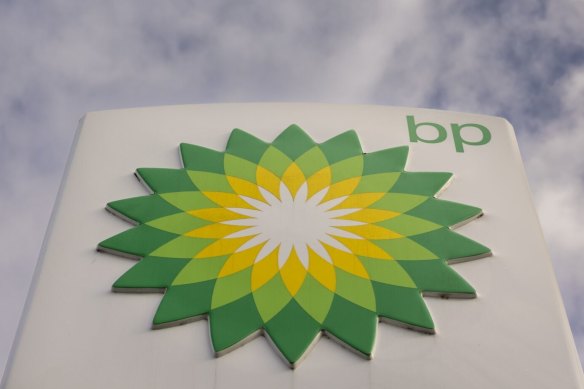 Not as green as its logo: BP has wound back its commitment to scale back its oil and gas business.